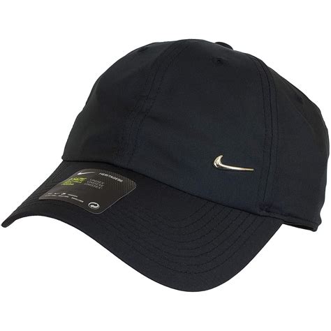 schwarze nike cap|Nike Unisex Metal Swoosh H86 Cap (as1, Alpha, one.